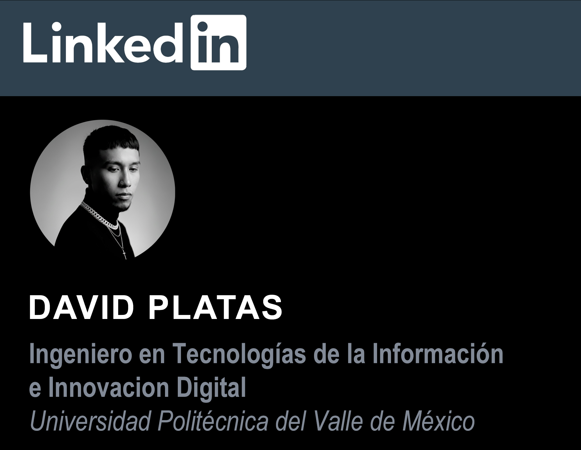 Perfil LinkedIn de David Platas